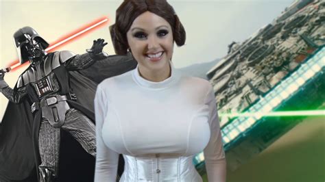 big tits star wars|Oola supercut